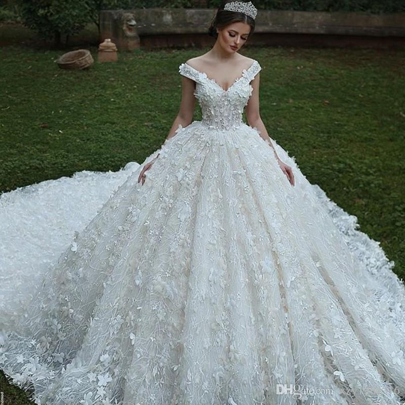 flare wedding dress min