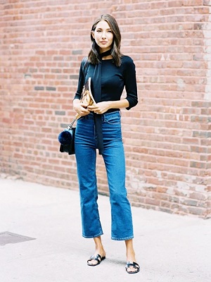 7 rules for wearing cropped flared jeans 1635362 1453848640.640x0c