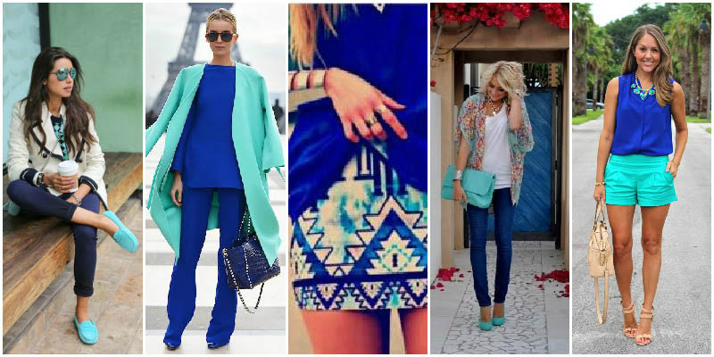 Cobalt Blue and Turquoise Colour Combinations 4