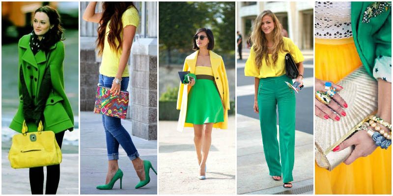 Green and Yellow Colour Combinations 1