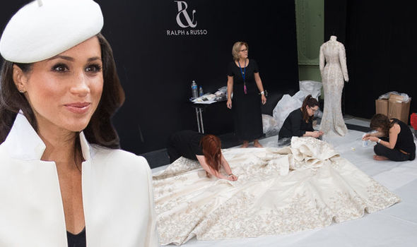Meghan Markle Ralph Russo wedding dress 955581
