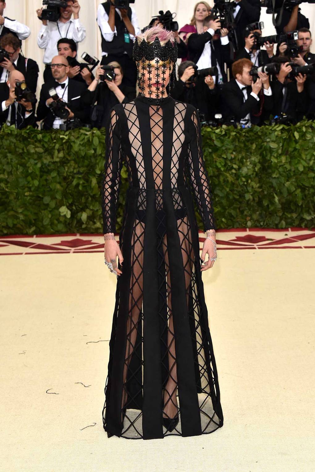 Cara Delevingne wearing Dior