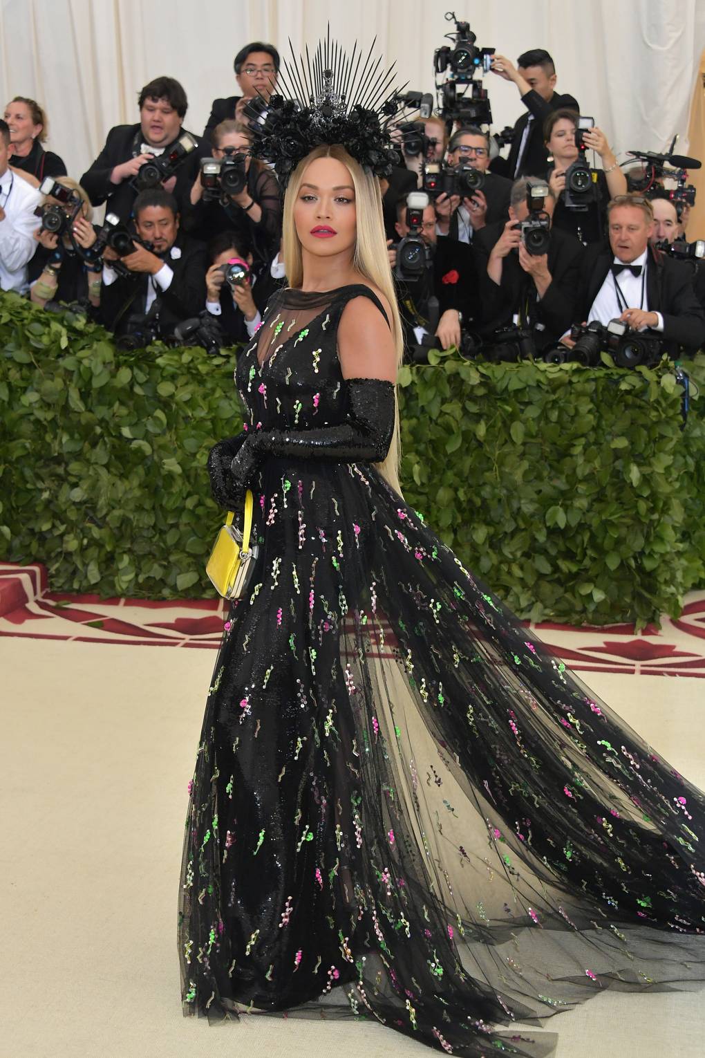 Rita Ora wearing Prada