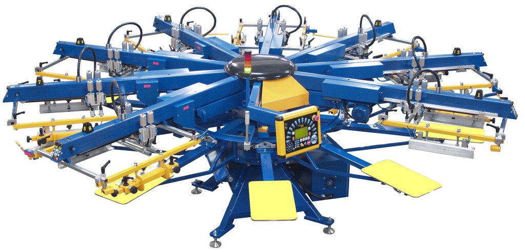 Nuovo screen printing machine