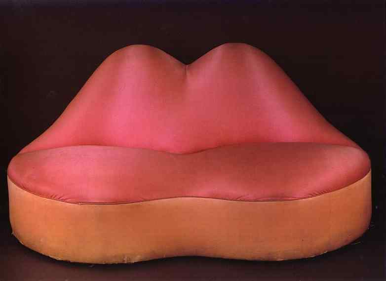 mae west lips sofa