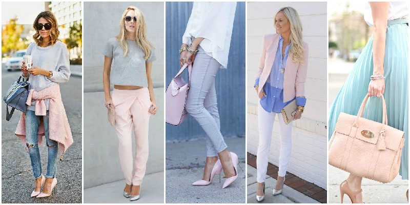 Soft blue and pink Colour Combinations 2