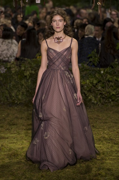 Dior Couture brown dress min
