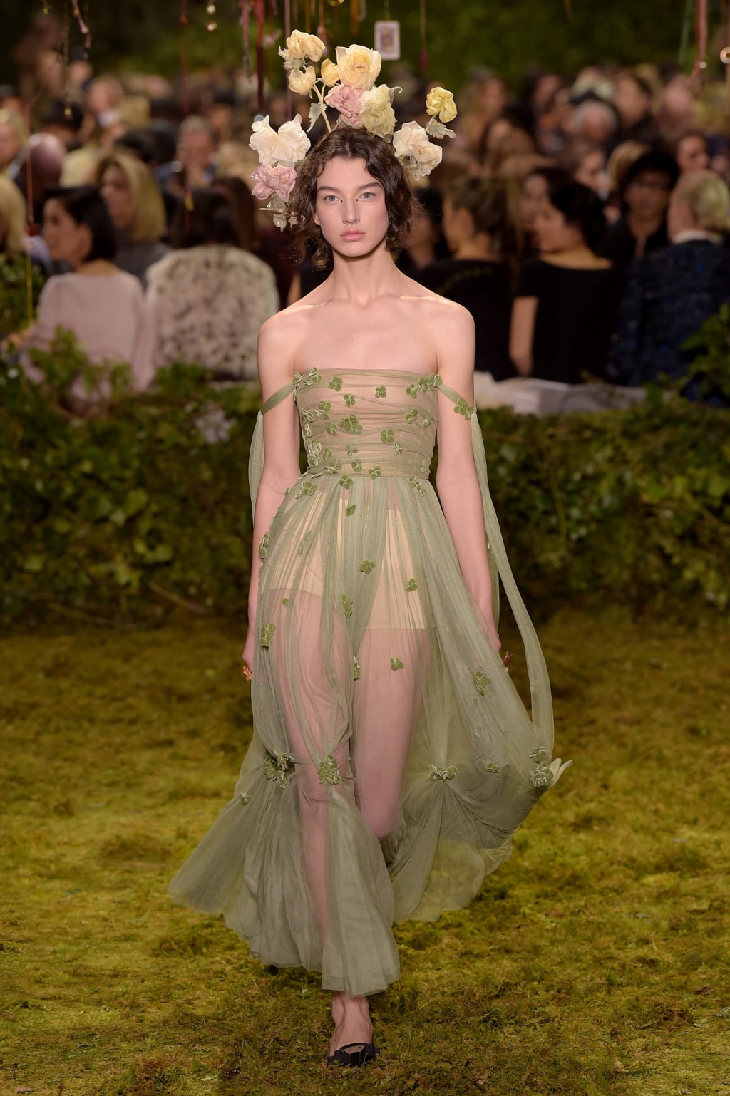 Dior Couture green dress min