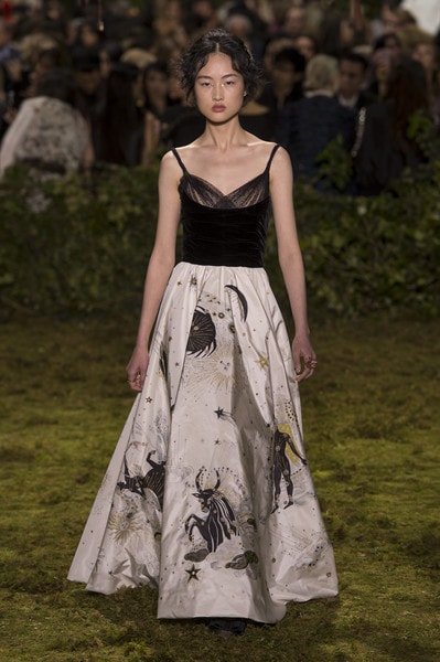 Dior Couture maxi skirt min