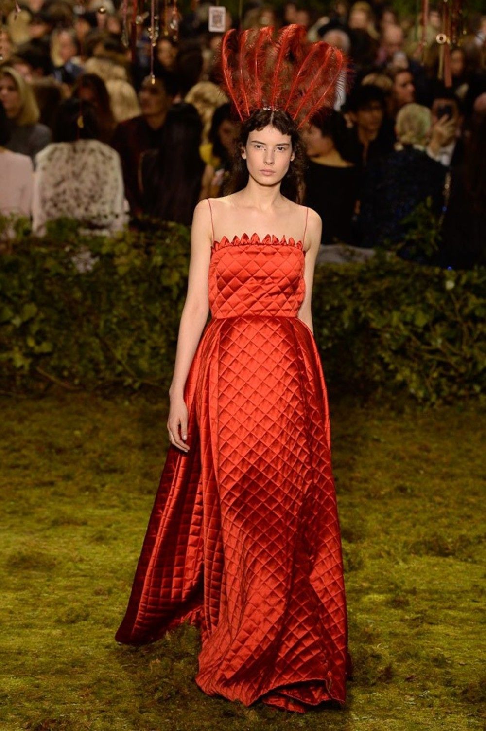 Dior Couture red dress min