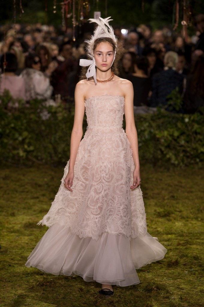 Dior Couture white dress min