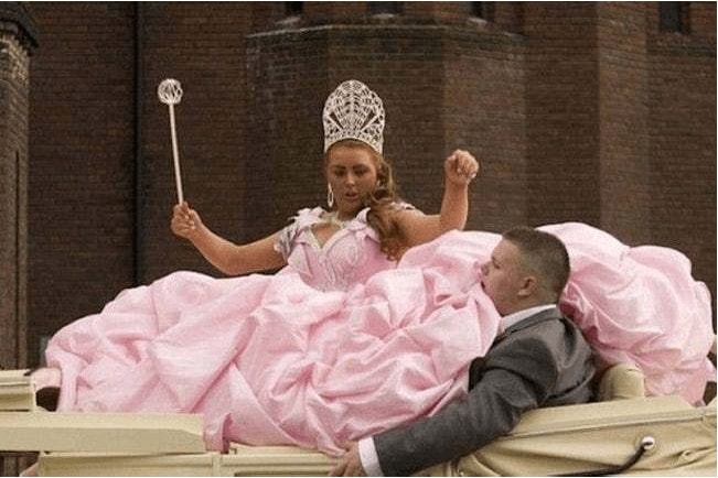 flare wedding dress min