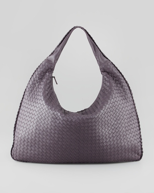 bottega veneta purple intrecciato maxi hobo bag purple product 1 10705092 761848971