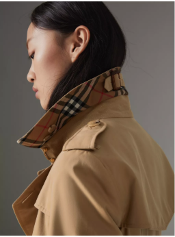 Chelsea Heritage Trench Coat collar