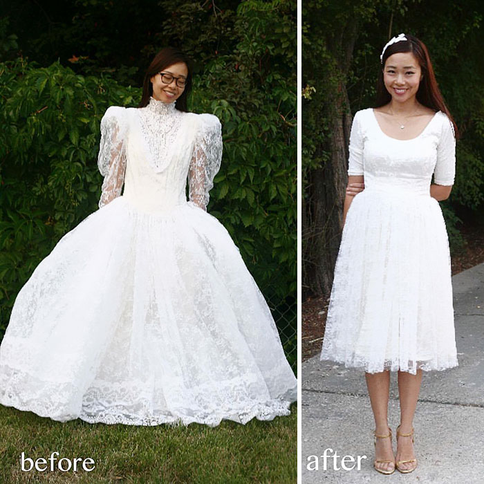white dress min