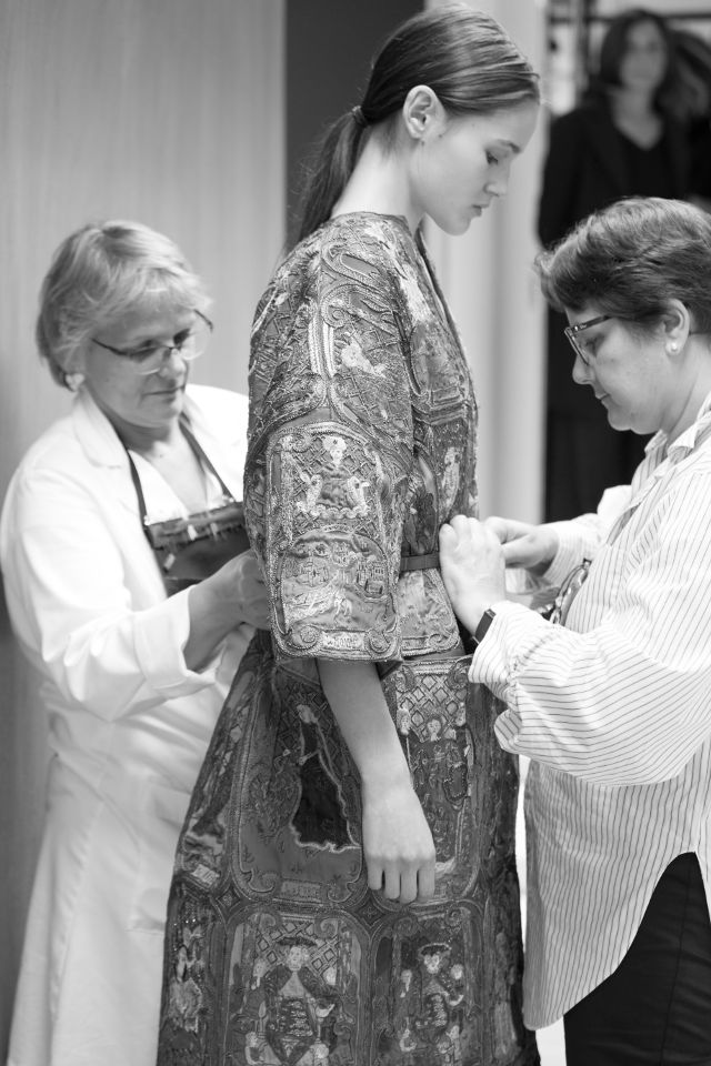 dior couture tarot card coat