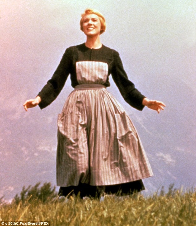 ulie Andrews Sound of Music Dress min