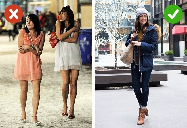 Not dressing for the weather min