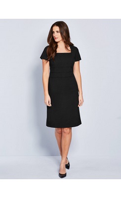 fd1490 essentials ladies dress black 1