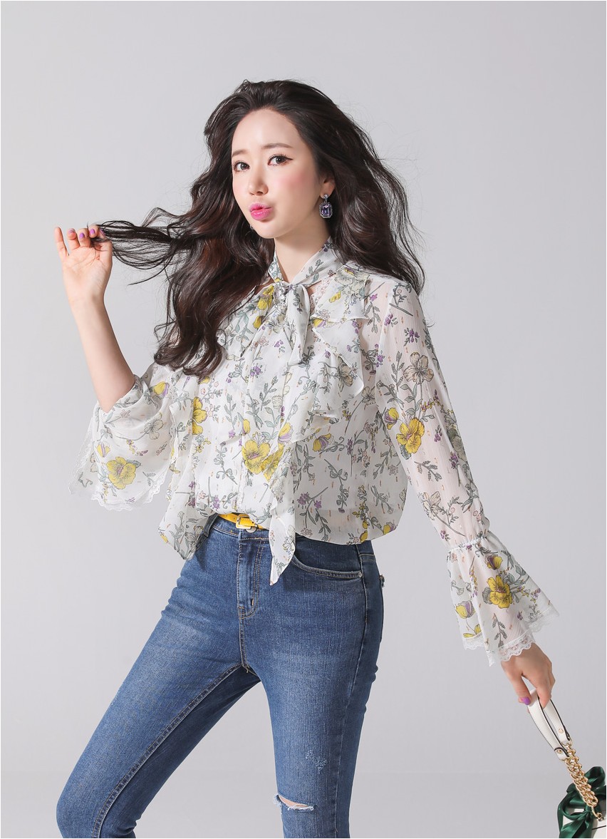 floral with skinny min