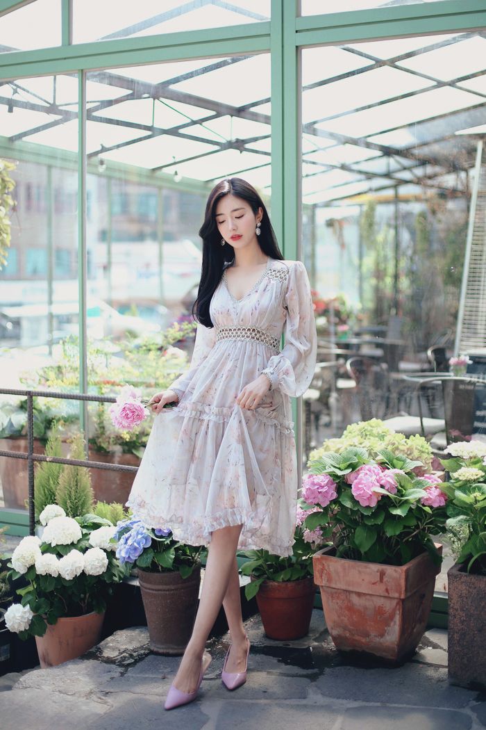 white dress min