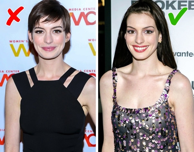 Dont cut your hair short. min