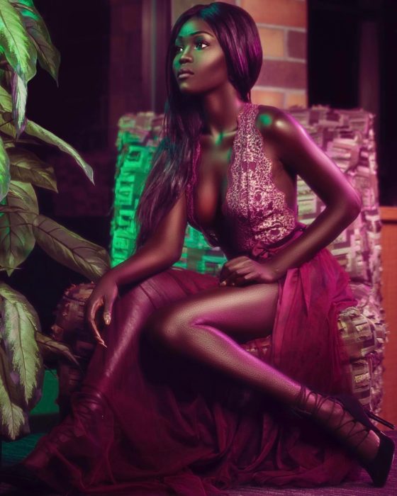 nyakim gatwech purple dress min