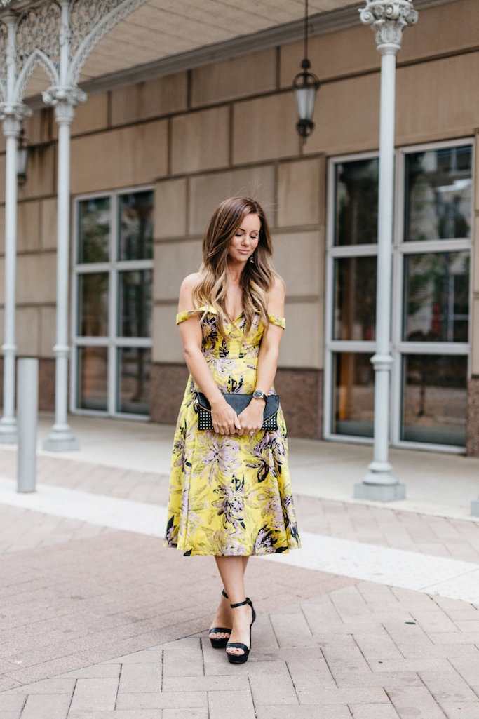 Print Midi Dress min