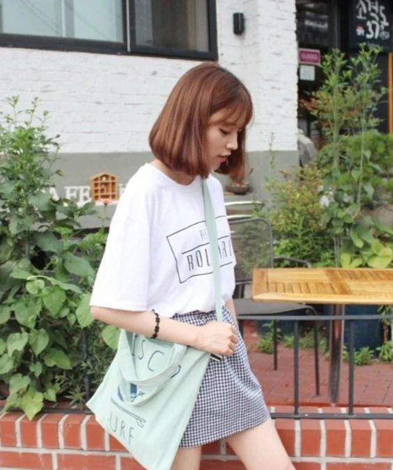 tee with mini skirt min