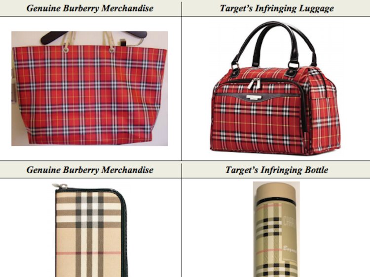target burberry