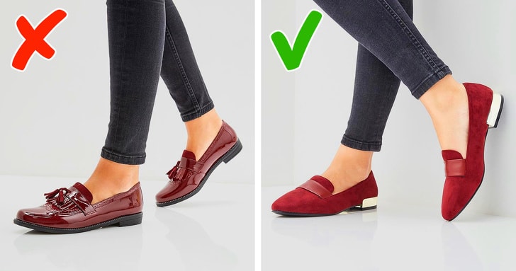 Shoes made of faux leather min