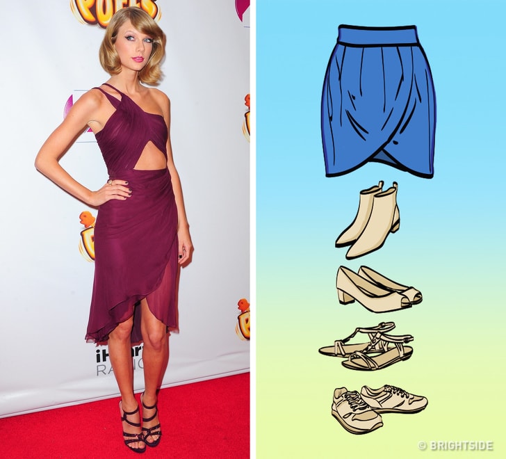 Tulip skirt ankles covered toes opened min